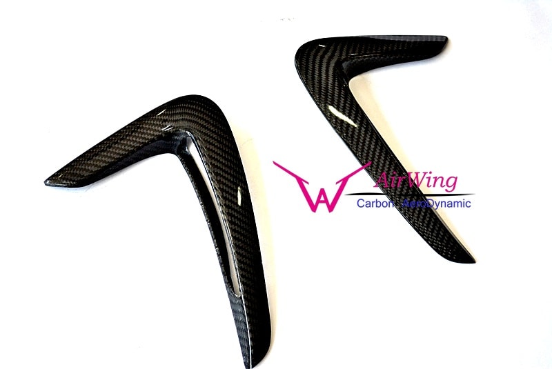 F32 – Performance style carbon fender side grille 2